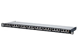 METZ CONNECT Patchpanel 24Ports 0,5HE 130854C-29-E 24Ports Cat6A Schirm