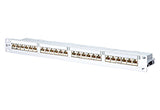 METZ CONNECT Patchpanel 24Ports 1HE 130856C-E 24Ports Cat6A Schirm