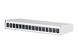 METZ CONNECT Modulträger Wandmont 130861-1602KE 16Ports RAL9010