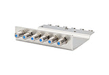 METZ CONNECT Patchpanel 6Ports AP 6Ports 130864-03-E Schirm 27,9x110x100mm