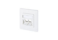 METZ CONNECT Multifunktionsdose UP 2slot 1309151027-E Kanaleinb ws RAL9014
