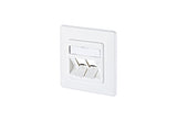 METZ CONNECT Multifunktionsdose UP 2slot 1309151027-E Kanaleinb ws RAL9014