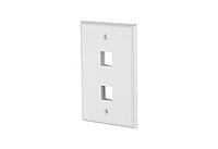 METZ CONNECT Modulaufnahme 2f ws schräg 1309152402KE Kanaleinb m.Staubschutz