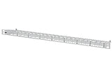 METZ CONNECT Modulträger 0,5HE 24Ports 130925-GRKE Cat6A 21,82x482,6x77,1mm