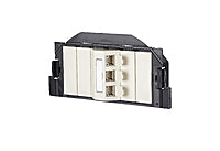METZ CONNECT Anschlussdose Cat6A 3xRJ45 1309300301-E pws Bodentank/UFmont IDC
