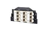 METZ CONNECT Anschlussdose Cat6A 9xRJ45 1309300901-E pws Bodentank/UFmont ger