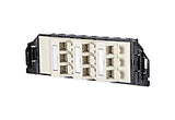 METZ CONNECT Anschlussdose Cat6A 9xRJ45 130B11S90301-E pws Bodentank/UFmont IDC