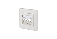 METZ CONNECT Modulaufnahme 2f rws schräg 130B20D21002KE Kanaleinb m.Staubschutz