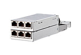 METZ CONNECT Patchpanel modular 6f/v alu 130D2CM1-E 10 GigabitEth RJ45