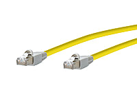 METZ CONNECT Patchkabel Cat6 1m ge S/FTP 141N110010010 RJ45 AWG26 1:1
