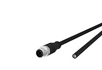 METZ CONNECT Sensor-Aktorkabel 4p 1m M12 142MFA10010 Male ger fr.Ende PUR hfr
