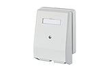 METZ CONNECT LWL-Anschlussdose 2xSC-D AP 150112C202-E ws abgew Wickelvorrat