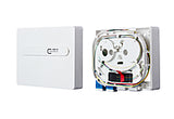 METZ CONNECT LWL-Anschlussdose 2xLC-D AP 1501197R02HC UP ws ger Wickelvorrat