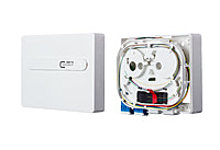 METZ CONNECT LWL-Anschlussdose 2xLC-D AP 1501197U02HC UP ws ger Wickelvorrat