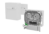 METZ CONNECT LWL-Anschlussdose 1xLC-D AP 1501597G01HC ws nach unten Wickelvorrat