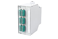 METZ CONNECT LWL-Patchpanel 6f LC-D OM3 15024A57806-E Hutschiene m.Pigtails