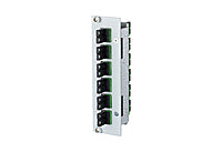 METZ CONNECT LWL-Frontplatte APC 6f OS2 15024A5C06-E Hutschiene E2000c max:6f