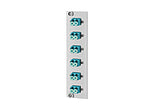 METZ CONNECT LWL-Frontplatte 6f LC-D OM3 15024A7706-E Hutschiene max:6f