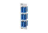 METZ CONNECT LWL-Frontplatte 6f SC-D OS2 15024AE206-E Hutschiene max:6f