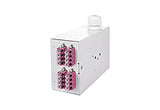 METZ CONNECT LWL-Patchpanel 4f LC-Q OM4 15024K07904-E Hutschiene max:4f