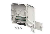 METZ CONNECT LWL-Patchpanel APC 9f OS2 15036005F09-E Wandmont E2000c max:9f