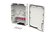 METZ CONNECT LWL-Patchpanel 9f Wandmont 15036007509-B LC-D OM4 max:9f