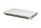 METZ CONNECT LWL-Patchpanel APC 24f OS2 1504505924-E 482,6mm(19), 1HE E2000
