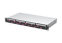 METZ CONNECT LWL-Patchpanel 12f LC-D OM4 1504507512-C 482,6mm(19), 1HE