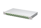 METZ CONNECT LWL-Patchpanel APC 24f LC-D 1504507624-E 482,6mm(19), 1HE OS2
