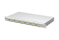 METZ CONNECT LWL-Patchpanel 12f LC-D OM5 1504507M12-F 482,6mm(19), 1HE max:12f