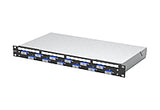 METZ CONNECT LWL-Patchpanel 12f SC-D OS2 150450E212-C 482,6mm(19), 1HE