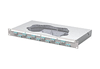 METZ CONNECT LWL-Patchpanel 12f SC-D OM3 150455BA12-F 482,6mm(19), 1HE max:12f