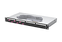 METZ CONNECT LWL-Patchpanel 6f LC-D OM4 1504577506-C 482,6mm(19), 1HE