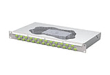 METZ CONNECT LWL-Patchpanel 24f LC-D OM5 1504587M24-E 482,6mm(19), 1HE max:24f