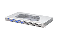 METZ CONNECT LWL-Patchpanel 6f SC-D OS2 150459E206-F 482,6mm(19), 1HE max:12f