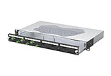 METZ CONNECT LWL-Patchpanel APC 6f LC-D 1504607606-C 482,6mm(19), 1HE OS2
