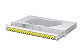 METZ CONNECT LWL-Patchpanel 24f ST-D 150460D124-E 482,6mm(19), 1HE