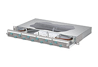 METZ CONNECT LWL-Patchpanel 12f LC-D OM3 1504657712-F 482,6mm(19), 1HE max:12f