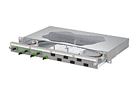 METZ CONNECT LWL-Patchpanel APC 6f E2000 1504695906-F 482,6mm(19), 1HE OS2