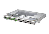 METZ CONNECT LWL-Patchpanel APC 6f E2000 1504695906-F 482,6mm(19), 1HE OS2