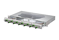 METZ CONNECT LWL-Patchpanel APC 12f OS2 1504695912-F 482,6mm(19), 1HE E2000