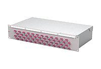 METZ CONNECT LWL-Patchpanel 48f LC-D OM4 1504807548-E 482,6mm(19), 2HE