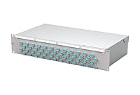 METZ CONNECT LWL-Patchpanel 48f LC-D OM3 1504807748-E 482,6mm(19), 2HE
