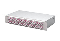 METZ CONNECT LWL-Patchpanel 48f SC-D OM4 150480BB48-E 482,6mm(19), 2HE