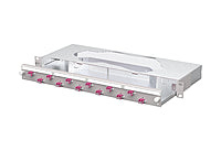 METZ CONNECT LWL-Patchpanel 12f LC-D OM4 1504907512-F 482,6mm(19), 1HE max:12f