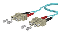 METZ CONNECT LWL-Patchkabel SC-D 50/125 151J1EOEO15E OM3 1,5m tk