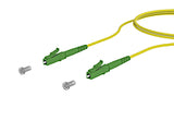 METZ CONNECT LWL-Patchkabel LC APC SM 2m 151P3JAJA20E OS2 ge