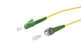 METZ CONNECT LWL-Patchkabel LC/FC APC SM 151P3JALA05E OS2 0,5m ge