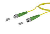 METZ CONNECT LWL-Patchkabel FC APC SM ge 151P3LALA05E OS2 0,5m