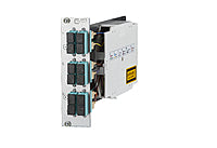 METZ CONNECT LWL-Frontplatte 6f SC-D OM3 1528S5BA061E 482,6mm(19), 3HE max:6f